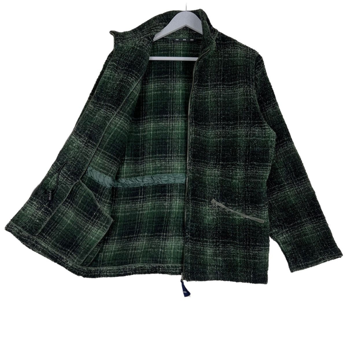 Helly Hansen 🔥 RARE VINTAGE HELLY HANSEN PLAID ANORAK FLEECE Size US L / EU 52-54 / 3 - 9 Thumbnail