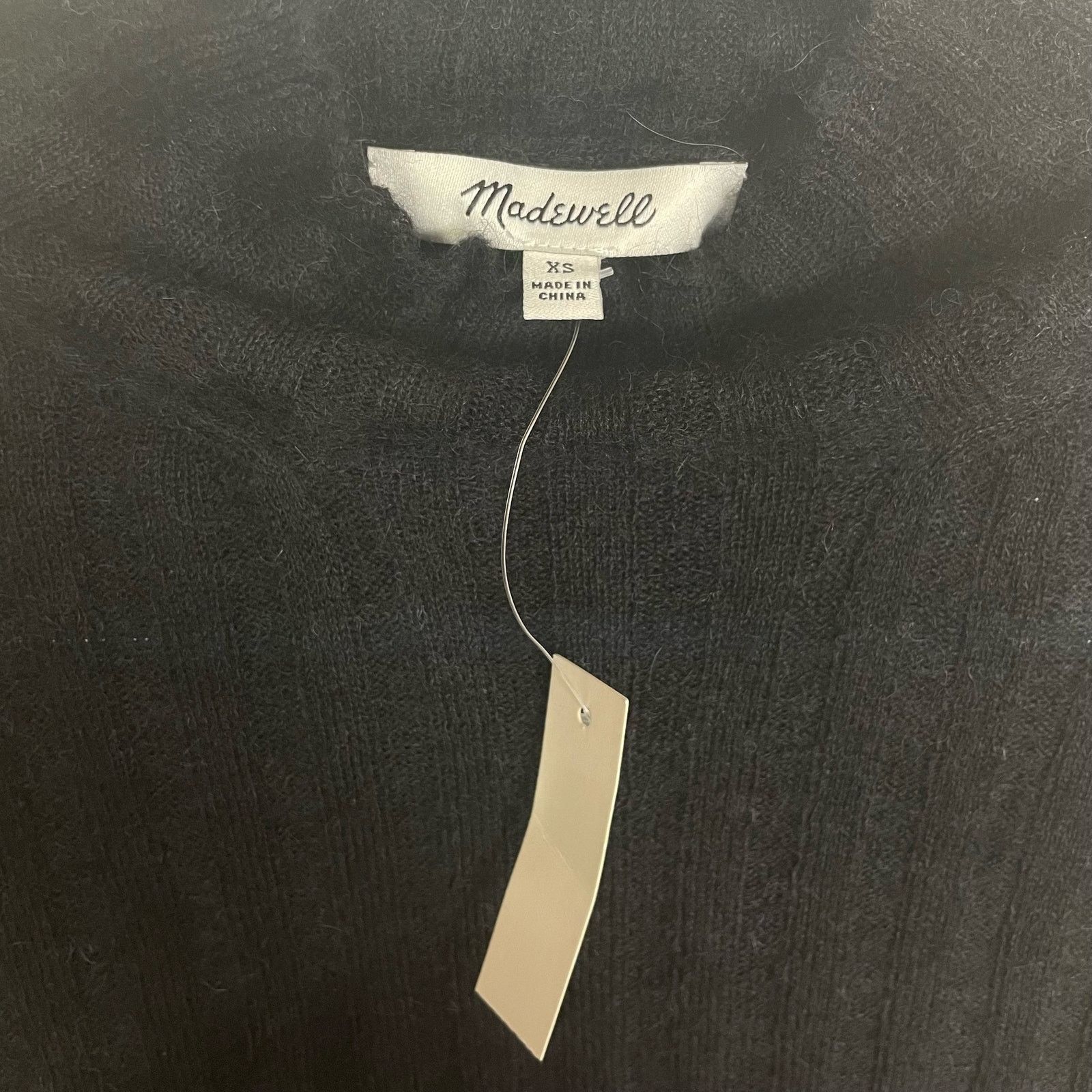 Madewell Madewell Harry Sheer Alpaca Mock Neck Shirt US Womens XS New Size XS / US 0-2 / IT 36-38 - 3 Thumbnail