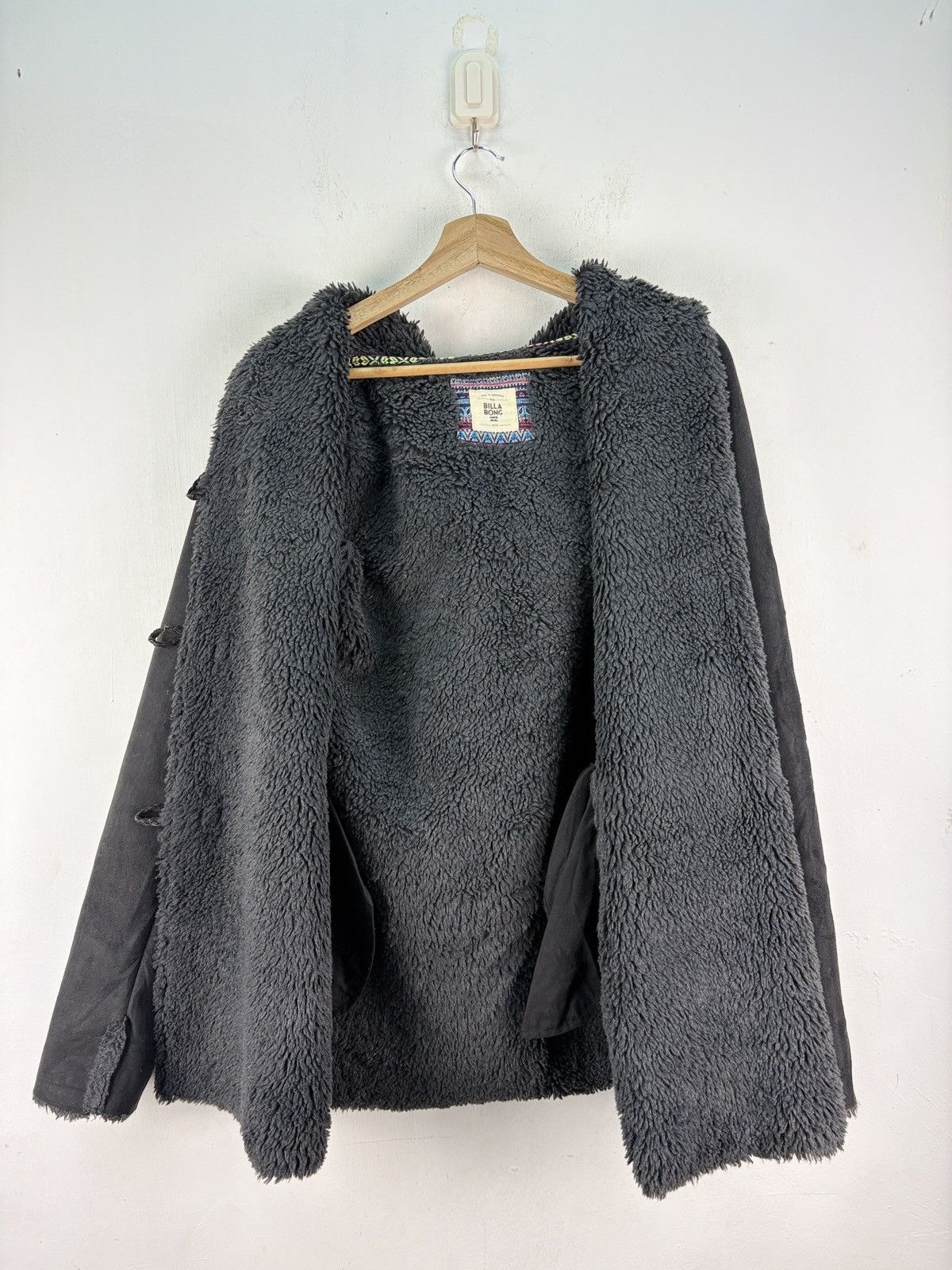 Japanese Brand Steal‼️ Vintage Billabong Winter Jacket Shag Shaggy Jacket Size US M / EU 48-50 / 2 - 1 Thumbnail