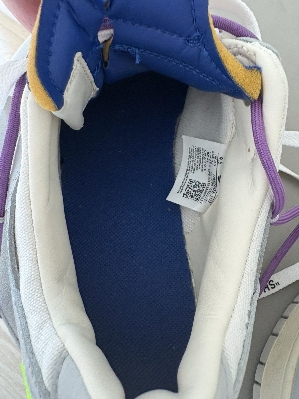 Off-White nike dunk low off white Size US 9.5 / EU 42-43 - 9 Thumbnail