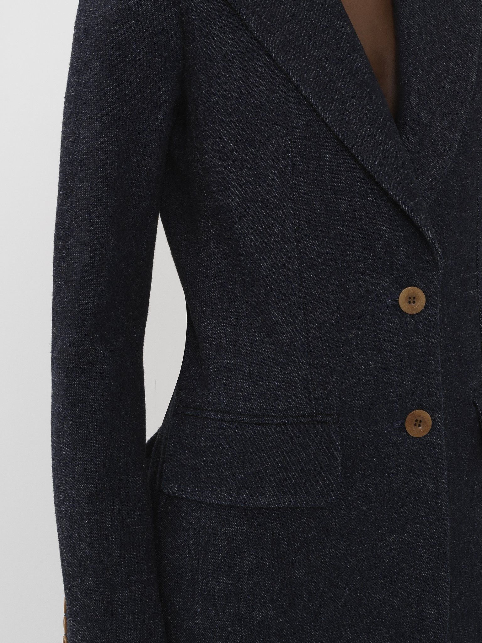 Chloe o1y0825 Blazer in Blue Size M / US 6-8 / IT 42-44 - 2 Thumbnail