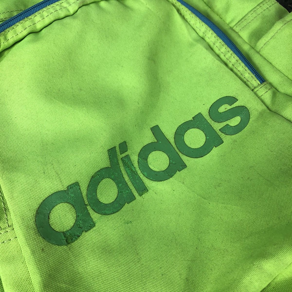 Adidas 📌Vintage Bag Pack Adidas Cordura Fabric Big Logo Size ONE SIZE - 23 Thumbnail