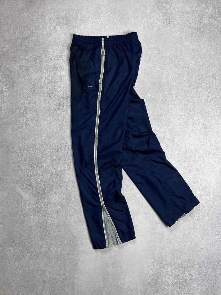 Nike × Vintage Vintage 90s Nike Baggy Track Pants Y2K M Size US 32 / EU 48 - 3 Thumbnail
