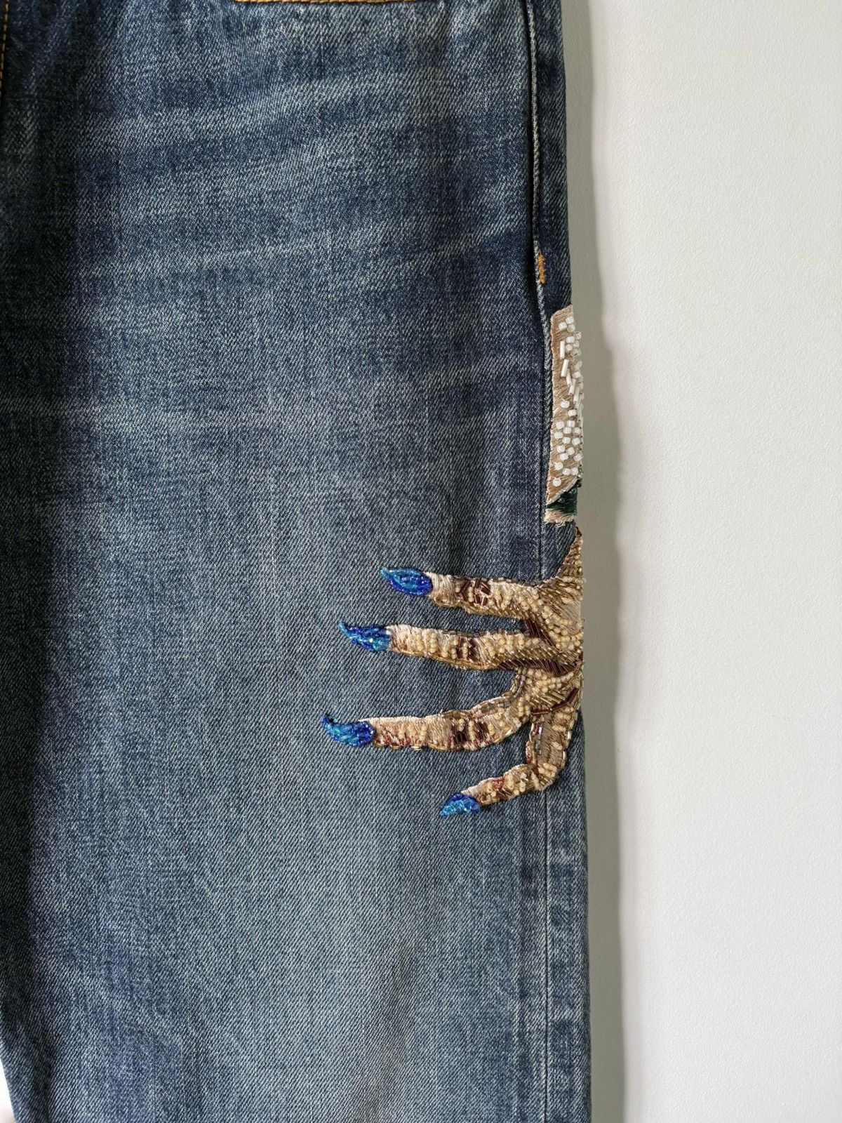 Undercover Undercover 2023 AW "Komische" Hand Denim Pants Size US 32 / EU 48 - 7 Thumbnail