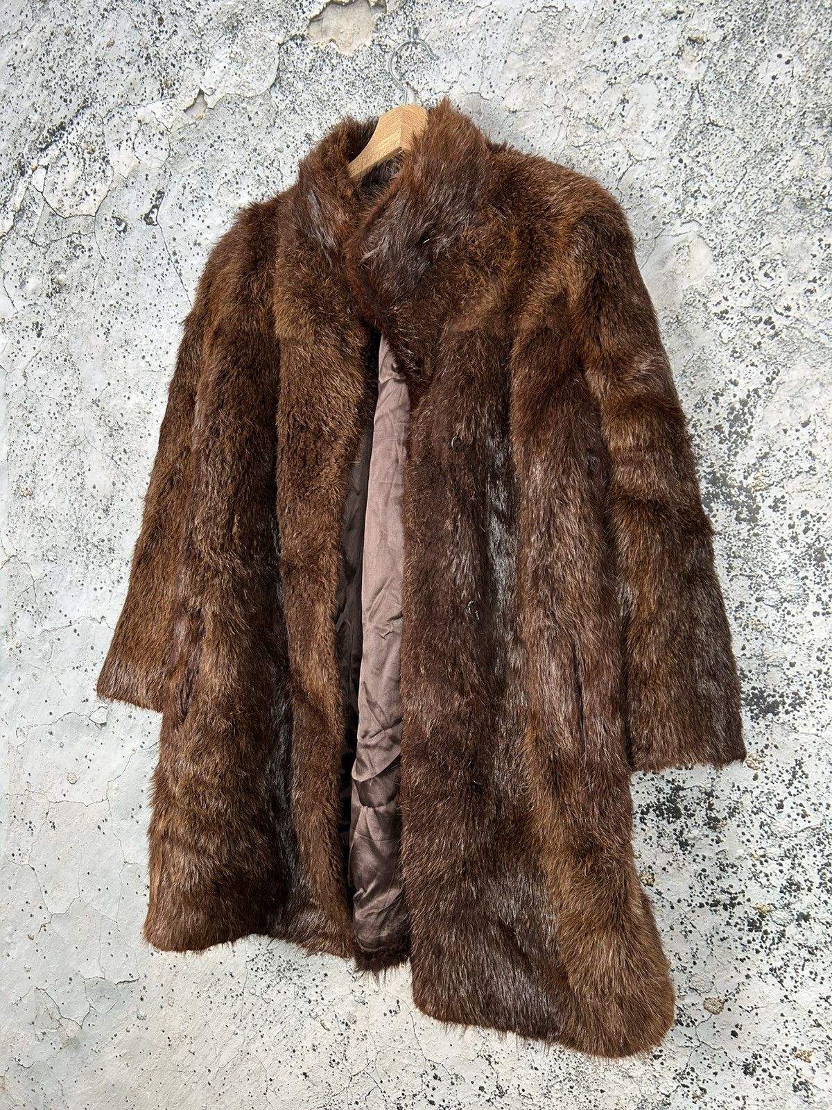 Vintage Vintage Fur Avant Garde Jacket Designer Alternative 90s Size M / US 6-8 / IT 42-44 - 2 Thumbnail