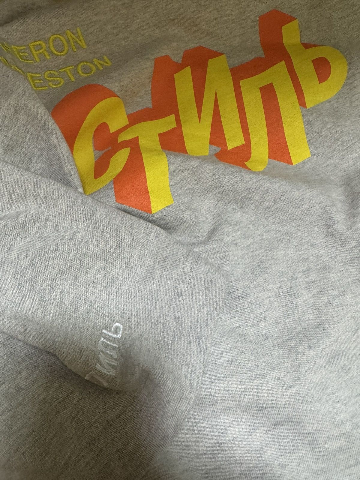 Heron Preston Heron preston ss tee poster grey Size US M / EU 48-50 / 2 - 4 Thumbnail