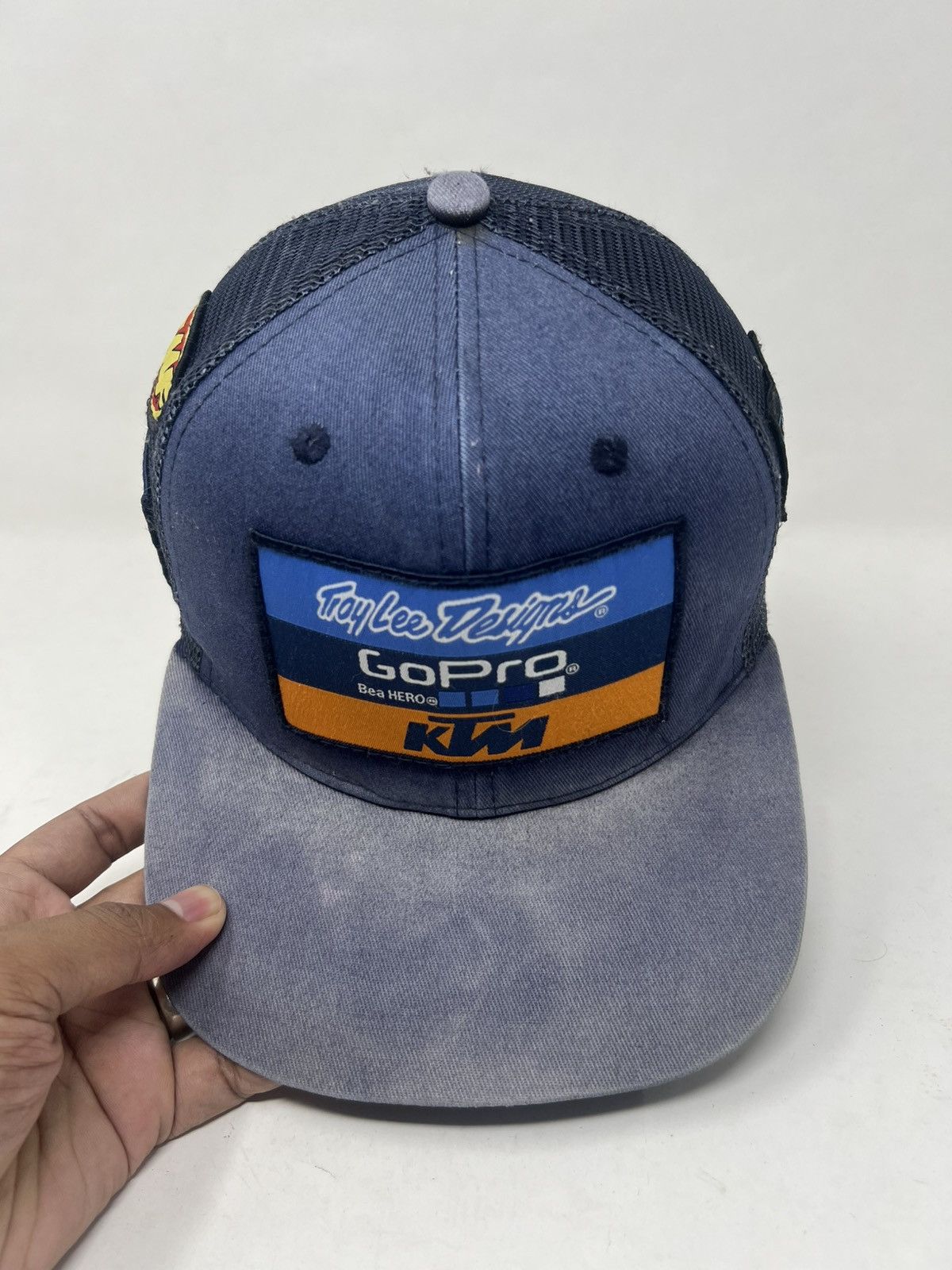 Adidas Adidas KTM Go Pro Fade Trucker Hat Size ONE SIZE - 6 Thumbnail