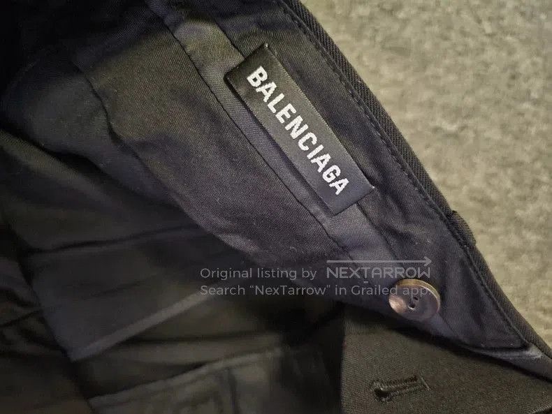 Balenciaga Balenciaga Wool Casual Dress Pants. Size US 32 / EU 48 - 5 Thumbnail