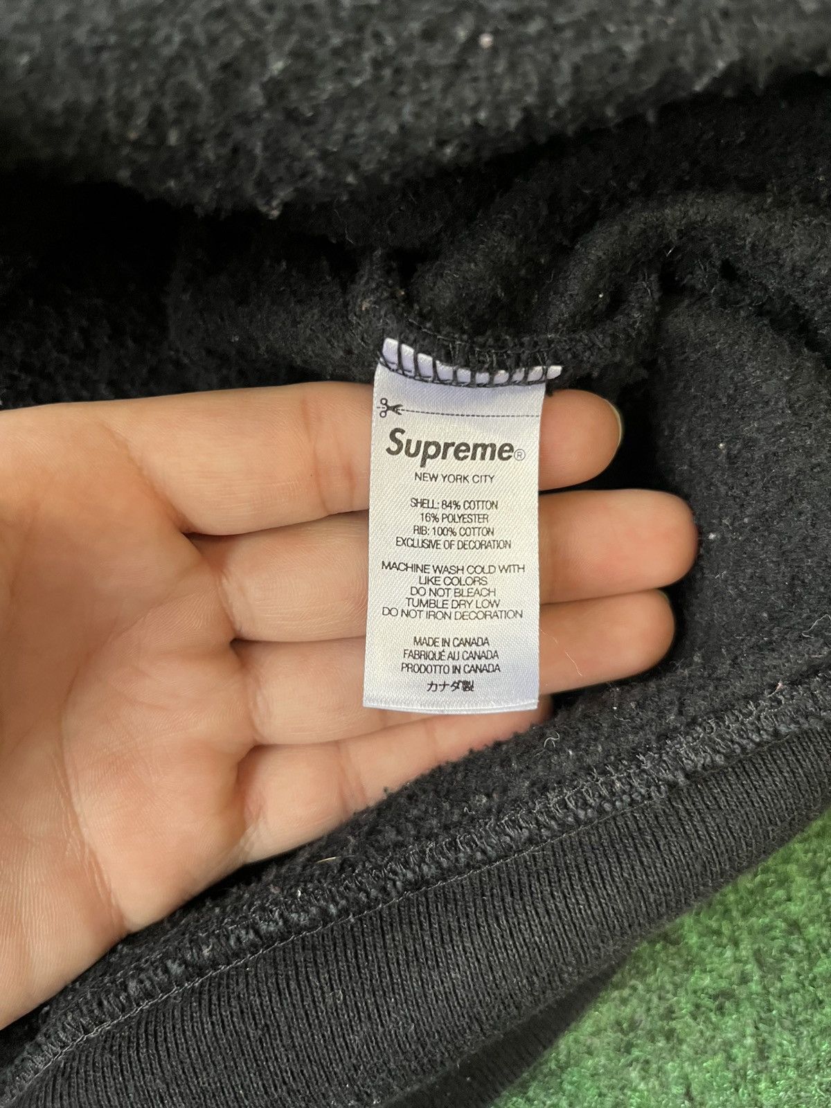 Supreme USED SUPREME BOGO CREWNECK SIZE XL Size US XL / EU 56 / 4 - 9 Thumbnail