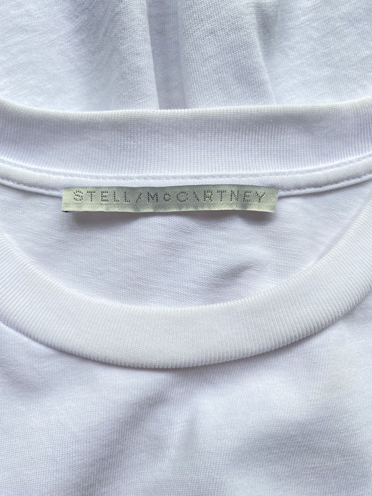 Stella McCartney STELL / MCCARTNEY White Shirt with Elephant Face Print Size US M / EU 48-50 / 2 - 10 Thumbnail