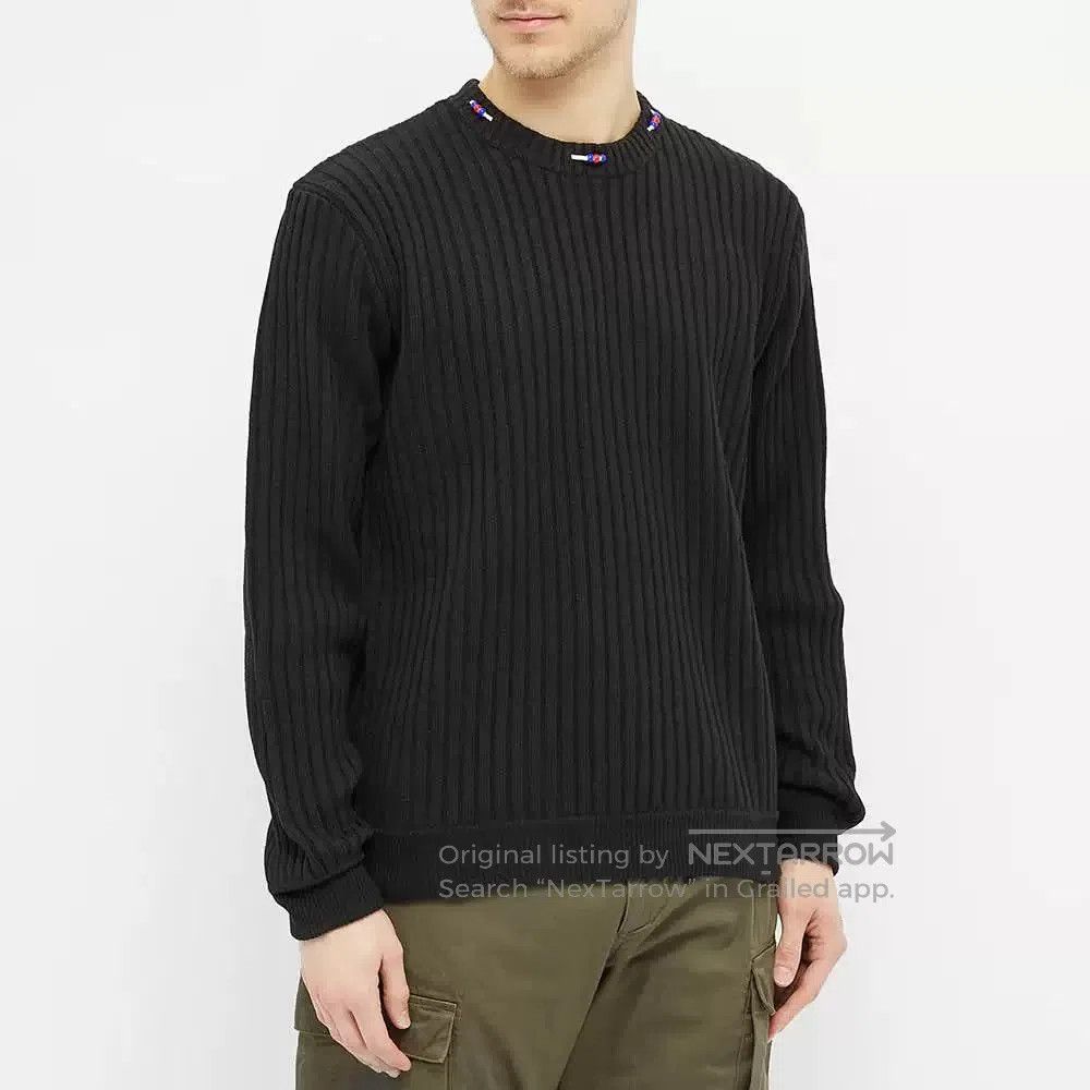 Neighborhood Neighborhood Rib Knit Sweater with Necklace. Size US L / EU 52-54 / 3 - 7 Thumbnail