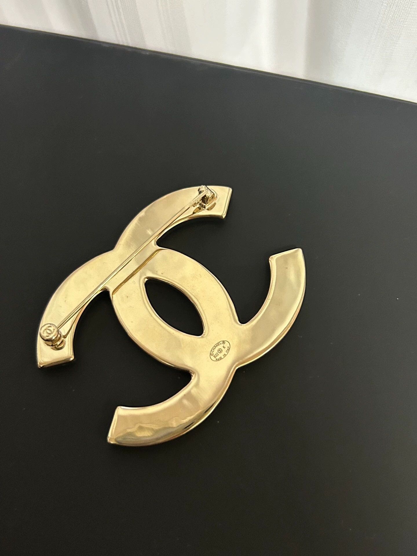 Chanel CHANEL Classic CC Wool Tweed Brooch 99 New Size ONE SIZE - 3 Thumbnail