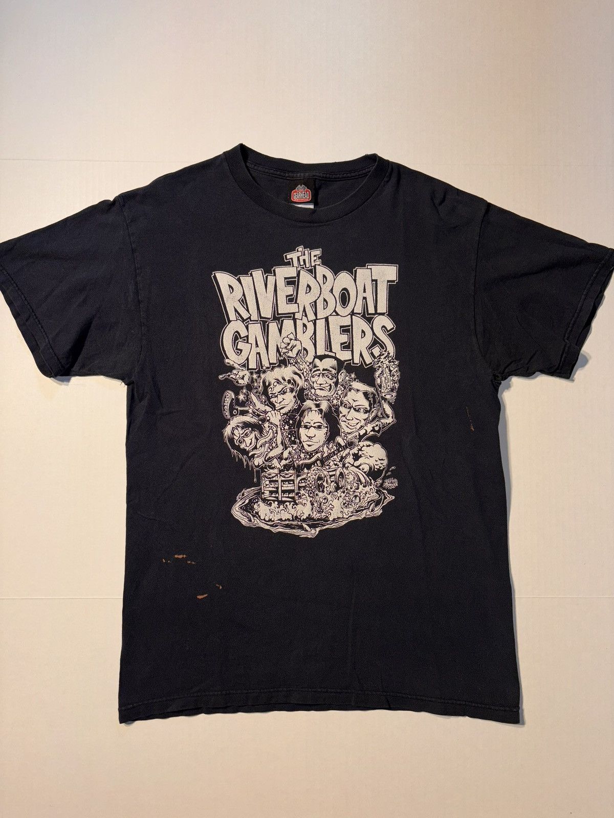 Band Tees Vtg The Riverboat Gamblers 90’s Pop Art Punk Rock Band Tour Size US M / EU 48-50 / 2 - 1 Thumbnail