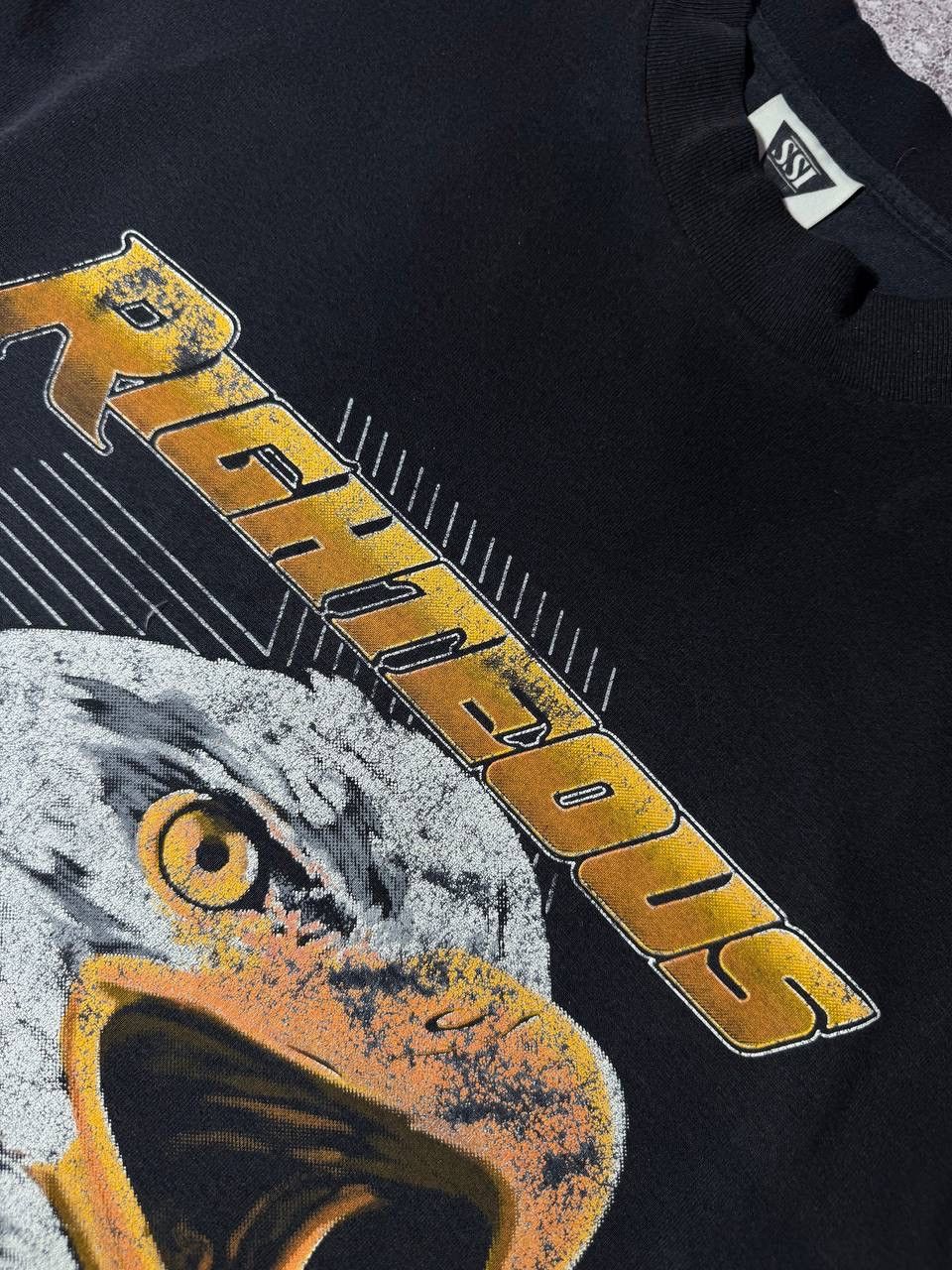 Harley Davidson Harley Davidson Eagle Print Vintage 80s Rare T-shirt Size US L / EU 52-54 / 3 - 4 Thumbnail