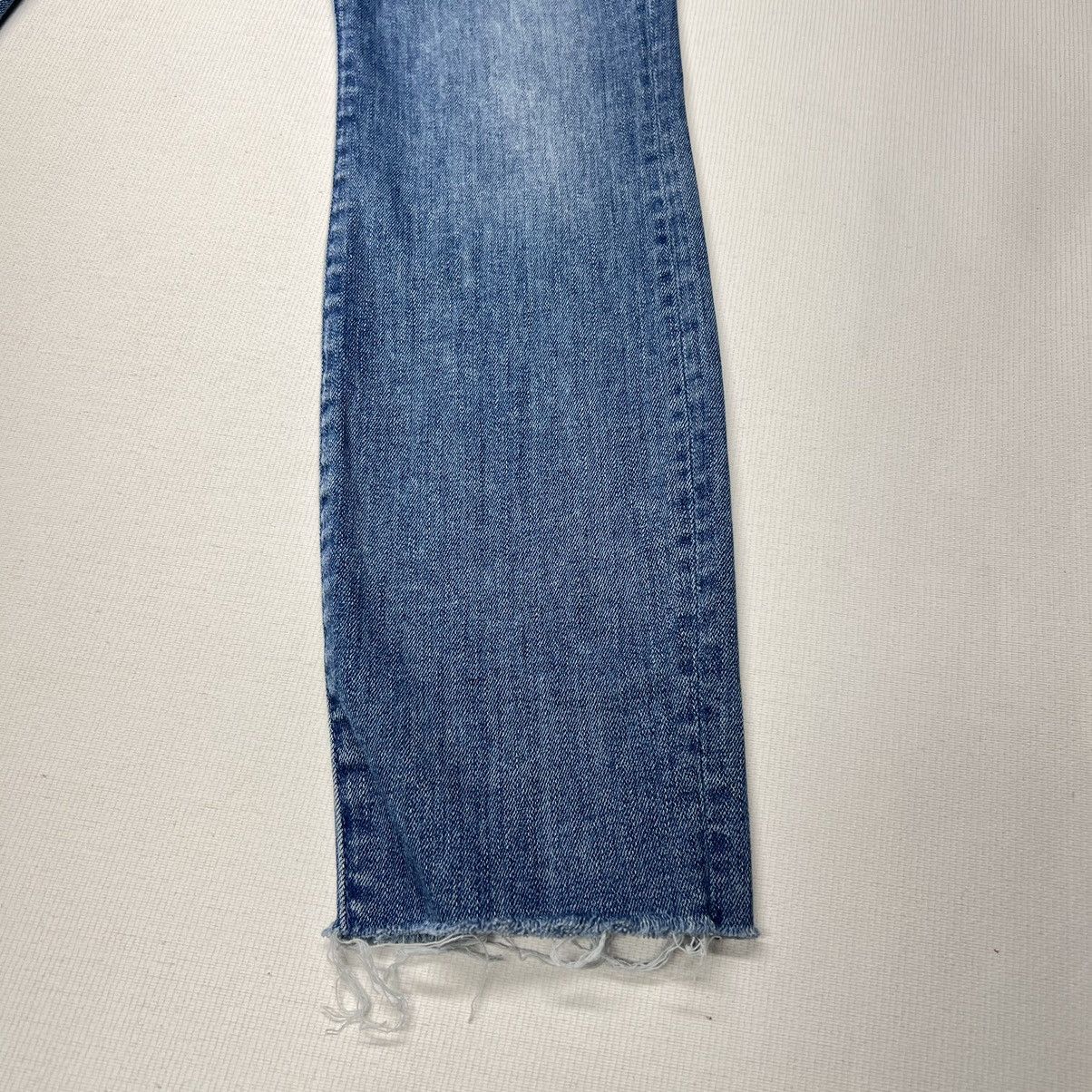 MOTHER Mother Jeans The Stunner Ankle Fray Graffiti Girl Distressed Size 24" / US 00 / IT 34 - 2 Thumbnail