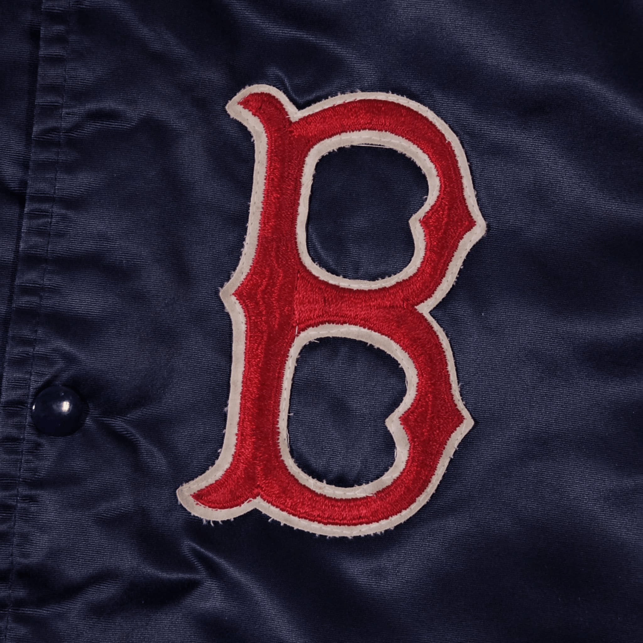 Chalk Line × Vintage Boston Red Sox Vintage 80s Chalk Line Satin Bomber Jacket Size US XL / EU 56 / 4 - 4 Thumbnail