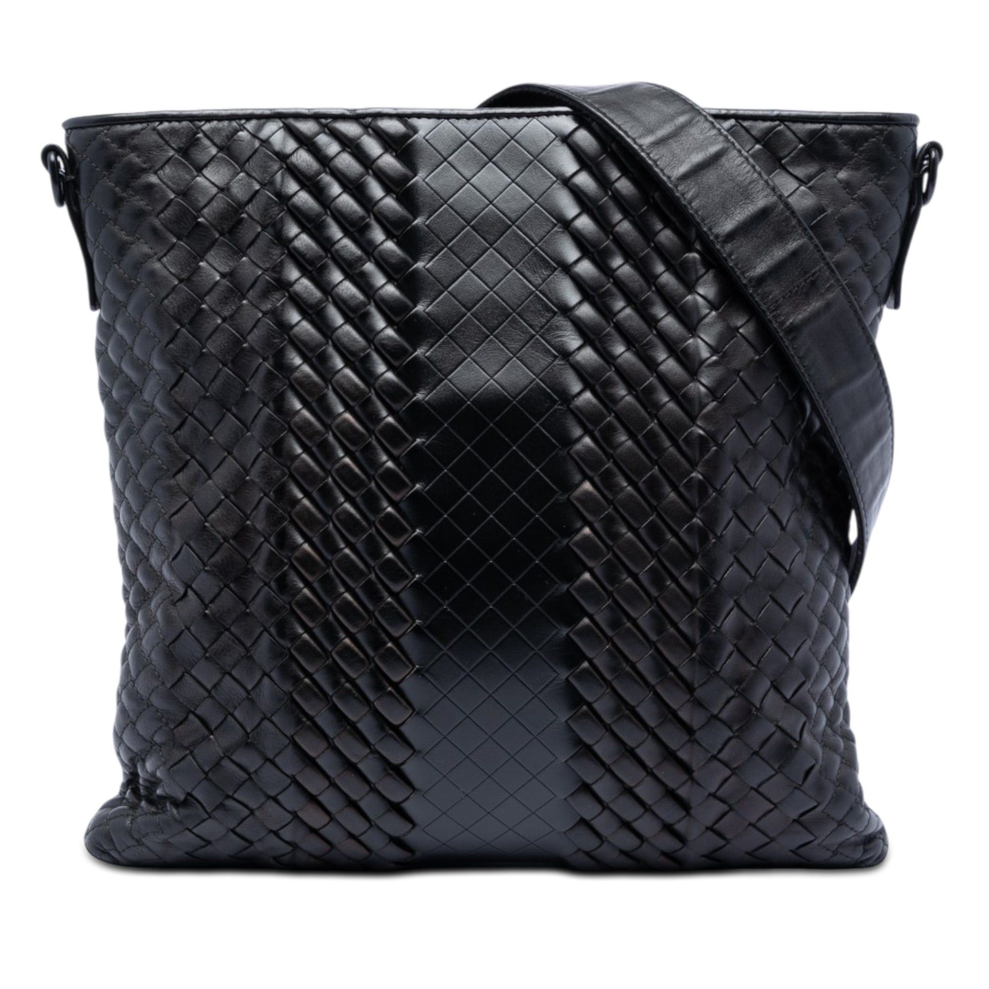 Bottega Veneta Leather Intreccio Imperatore Crossbody Size ONE SIZE - 1 Thumbnail