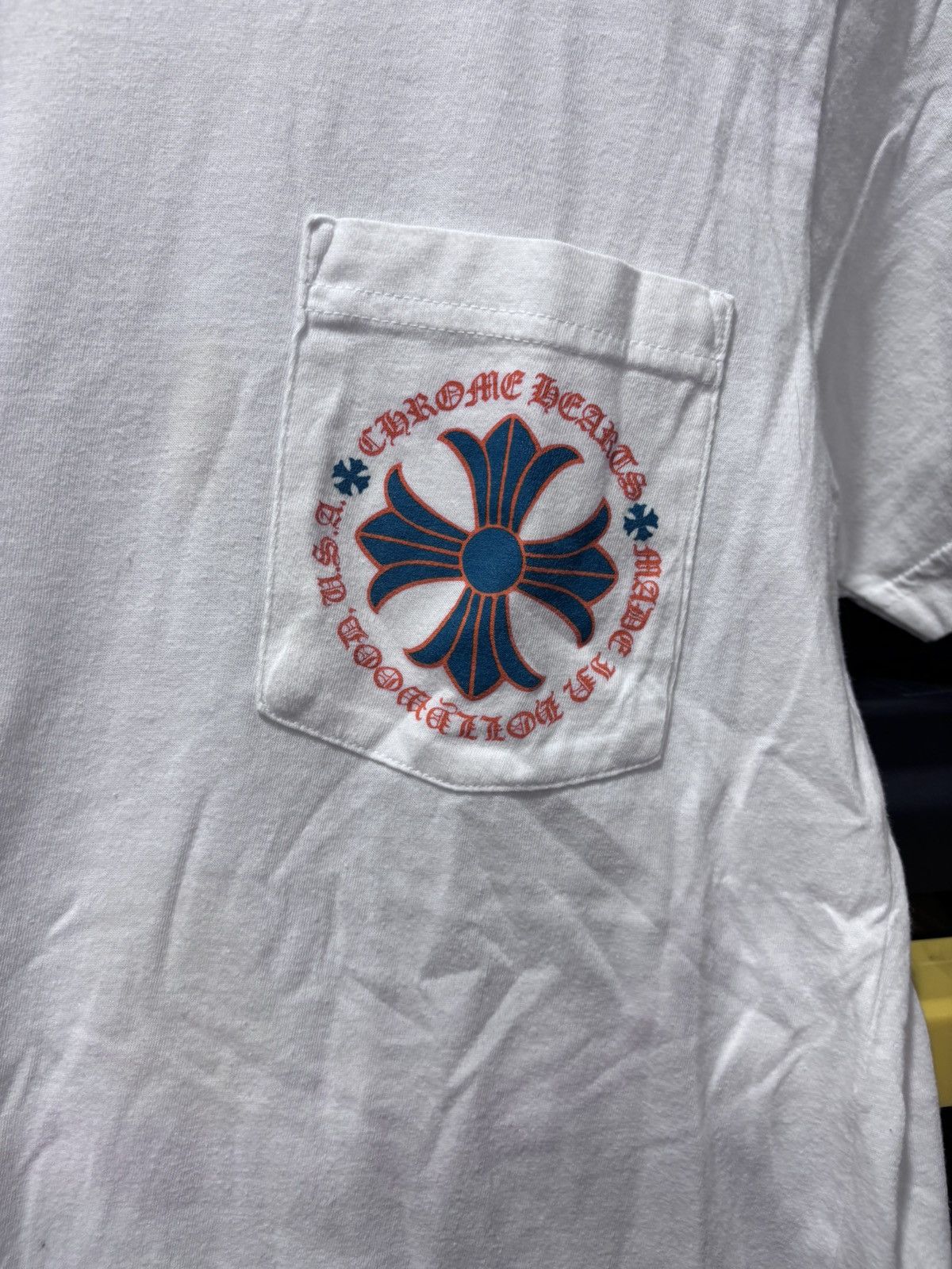 Chrome Hearts Chrome Hearts Miami Exclusive White Tee Size US S / EU 44-46 / 1 - 2 Thumbnail