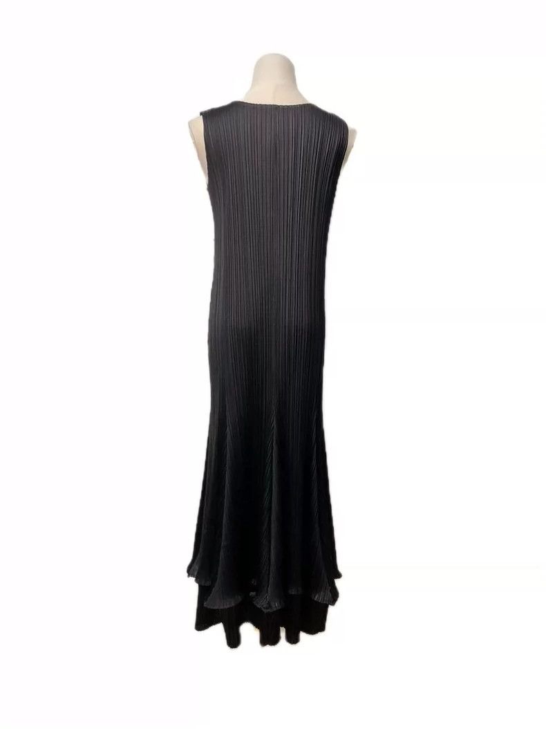 Issey Miyake Issey Miyake size:3 Pleated black dress Size XS / US 0-2 / IT 36-38 - 3 Thumbnail