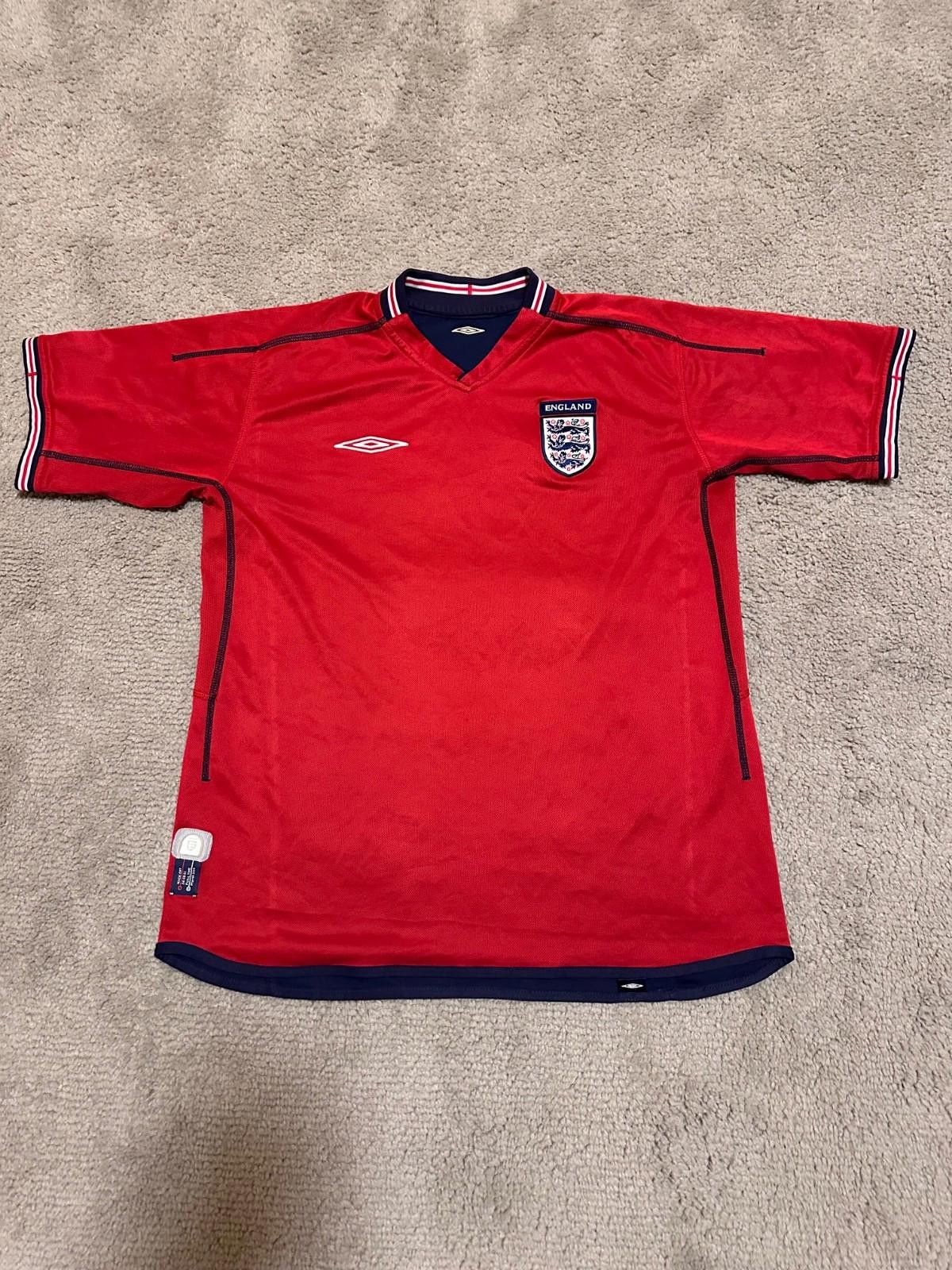 Umbro England Away football shirt 2002/04 Double Side Jersey Umbro Size US L / EU 52-54 / 3 - 1 Thumbnail