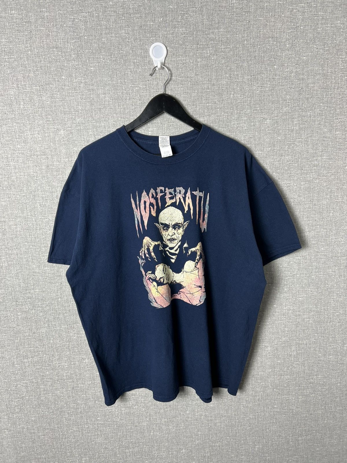 Expert Horror Vintage Nosferatu Dracula Movie Promo Tee Size US XXL / EU 58 / 5 - 2 Thumbnail