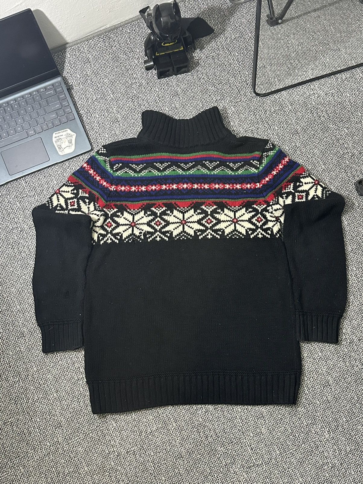 Polo Ralph Lauren ralph lauren half zipper knitwear Size US M / EU 48-50 / 2 - 4 Thumbnail