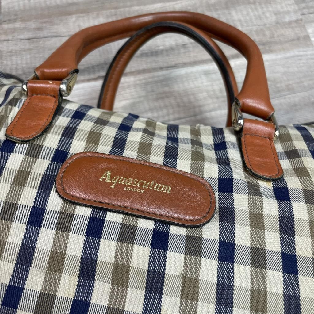 Aquascutum full pattern bowling bag
