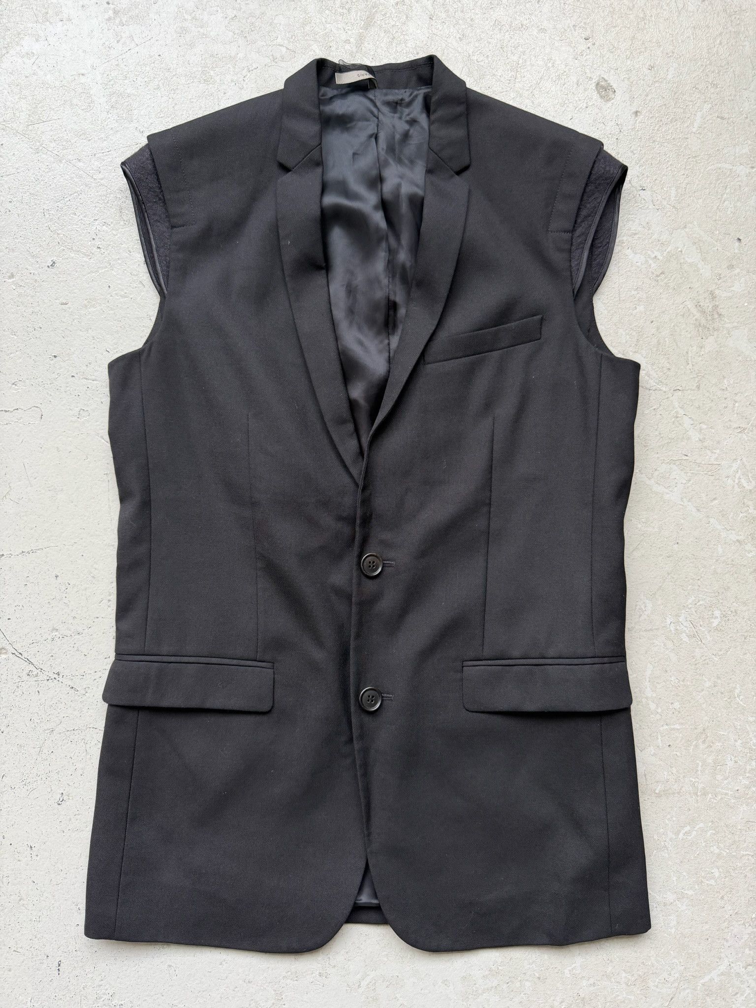 Dior Dior 2010 Navy Vest Size US S / EU 44-46 / 1 - 1 Thumbnail