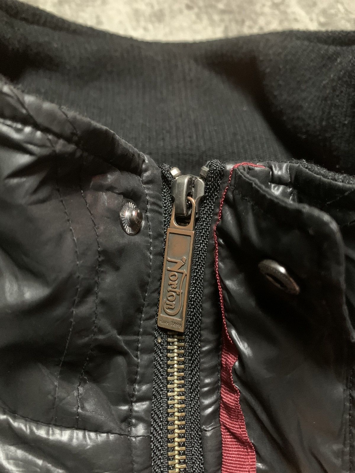 Japanese Brand Norton Embroidered Vkei Style Puffer Rocker Jacket Size US M / EU 48-50 / 2 - 11 Thumbnail