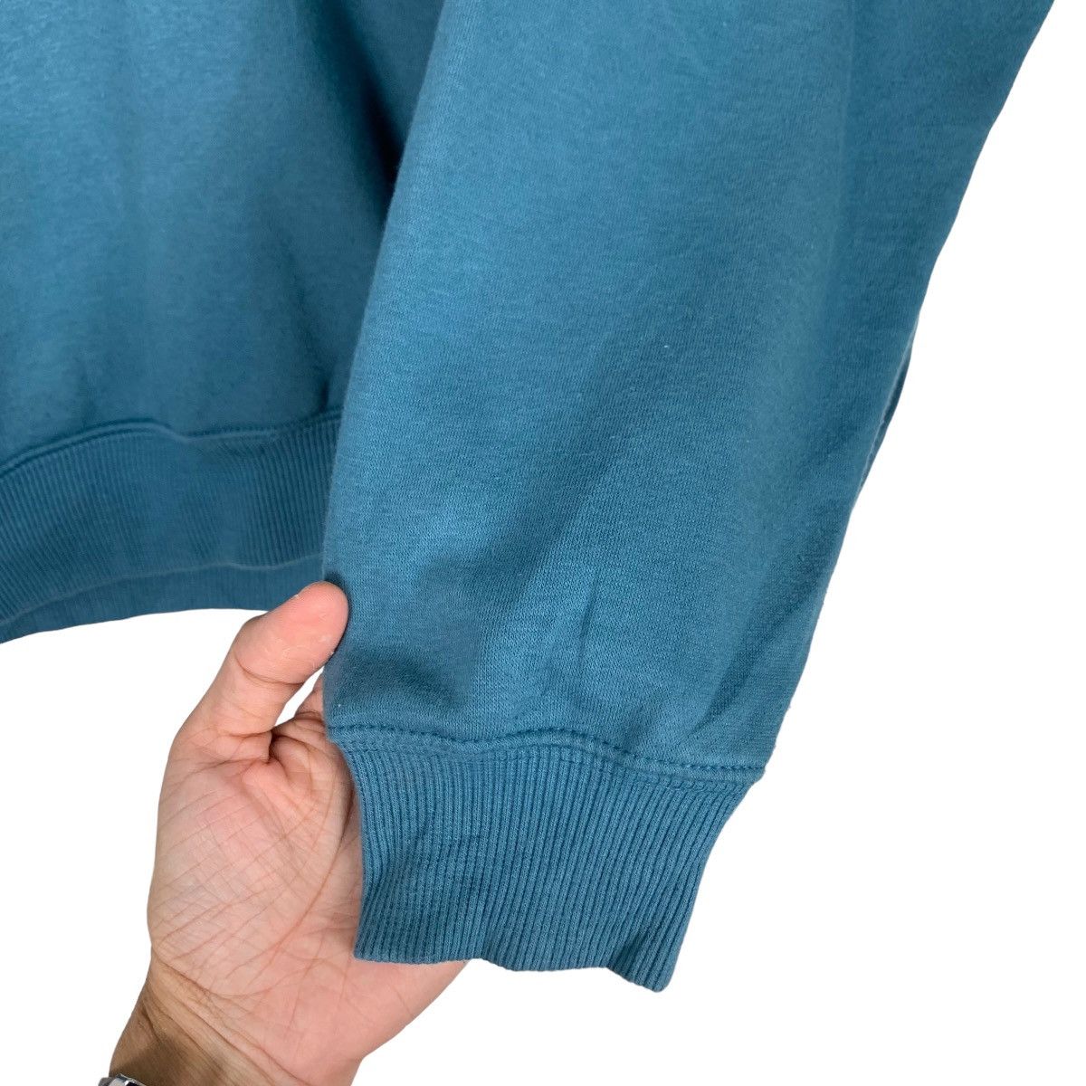 H&M H&M Essentials Relaxed Fit Hoodies Turquoise #0775-C35 Size US S / EU 44-46 / 1 - 10 Thumbnail