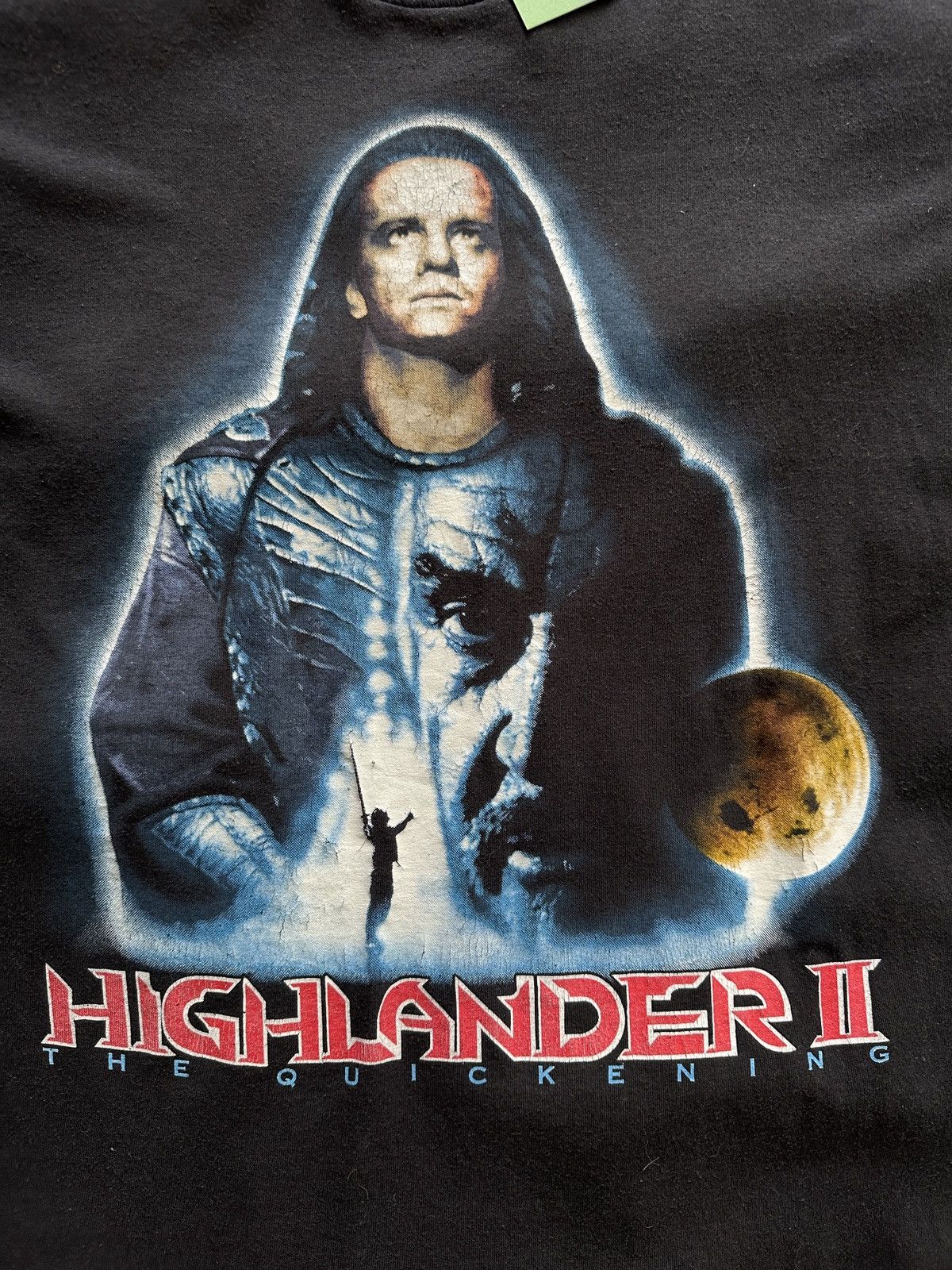Vintage VINTAGE HIGHLANDER 2 „T-SHIRT 90‘s M Size US M / EU 48-50 / 2 - 2 Thumbnail