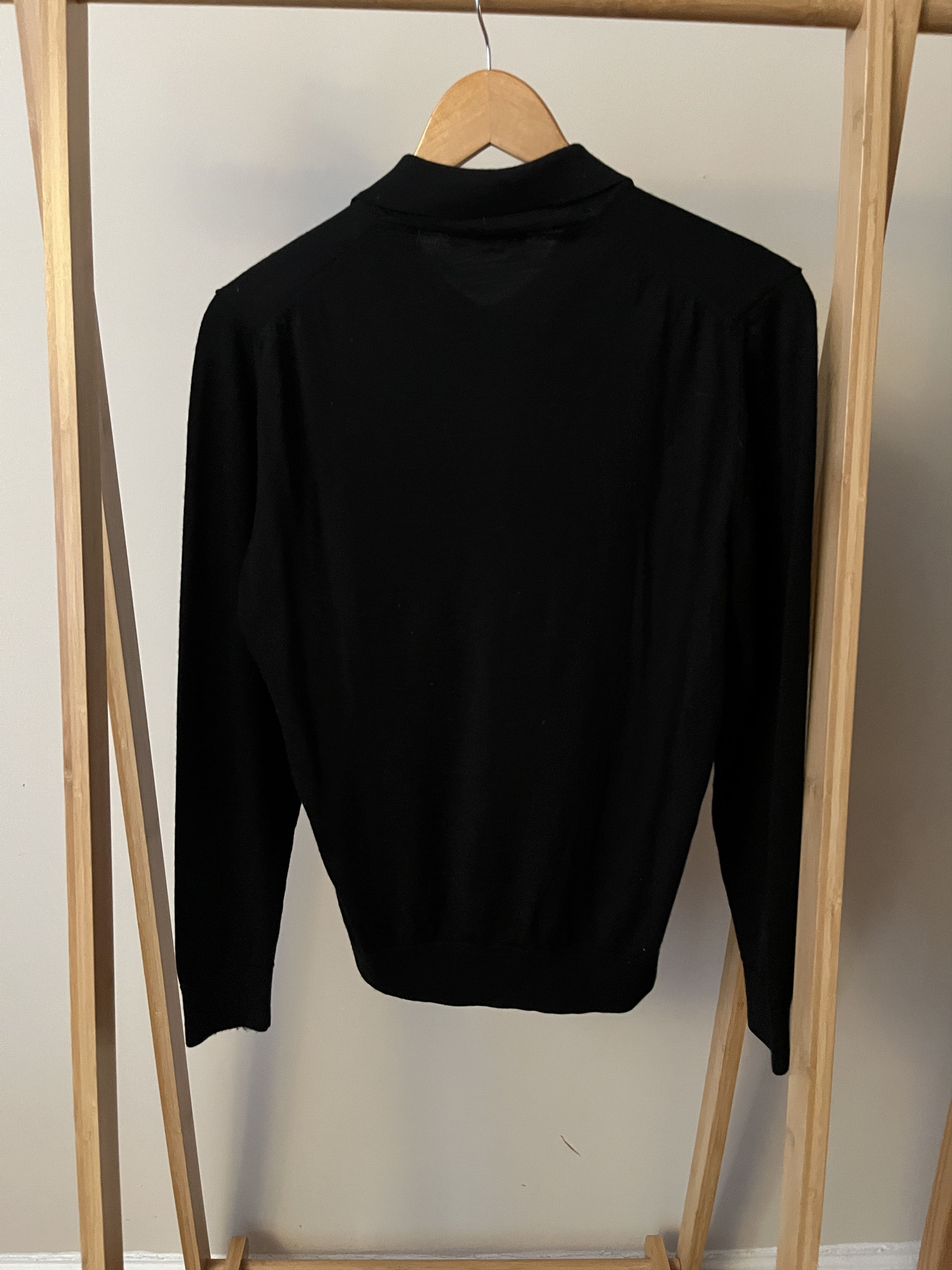 Mr P. Mr. P. Merino Wool polo shirt, XS Size US XS / EU 42 / 0 - 3 Thumbnail
