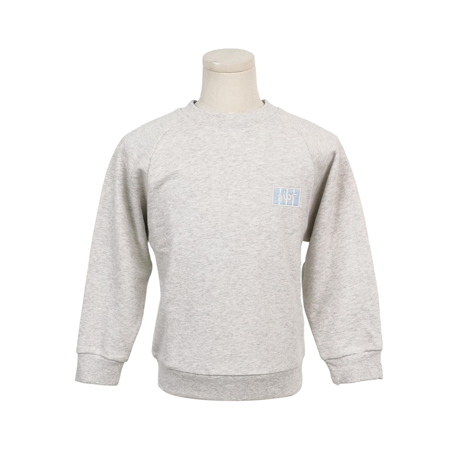 Celine Dior Kids Cotton Logo Sweatshirt, Gray Size US XS / EU 42 / 0 - 1 Thumbnail