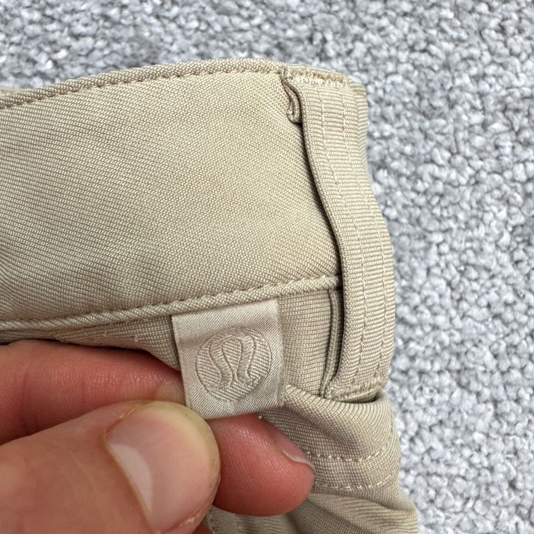 Lululemon Lululemon ABC Warpstreme 5-Pocket Pants Mens 32 Tan Brown Straight Leg Trouser Size US 32 / EU 48 - 4 Thumbnail