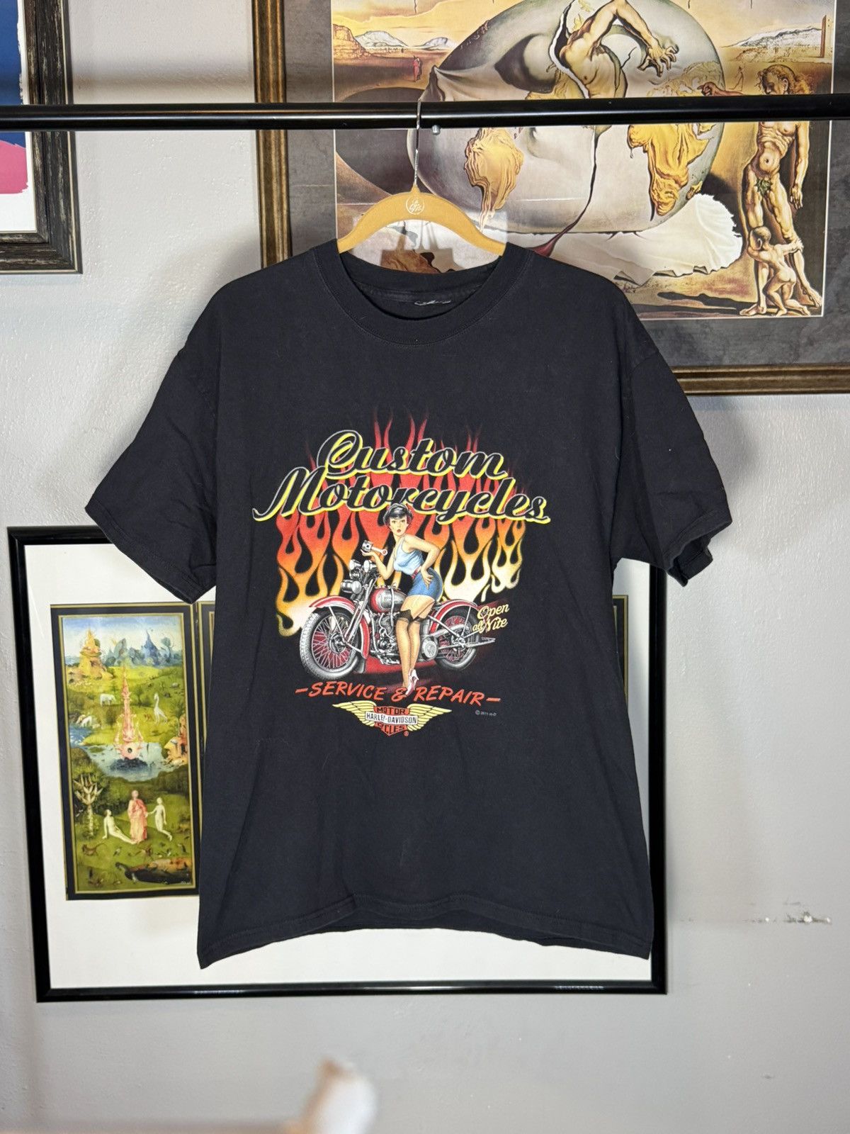 Harley Davidson Vintage Harley Davidson Shirt Size US L / EU 52-54 / 3 - 1 Thumbnail