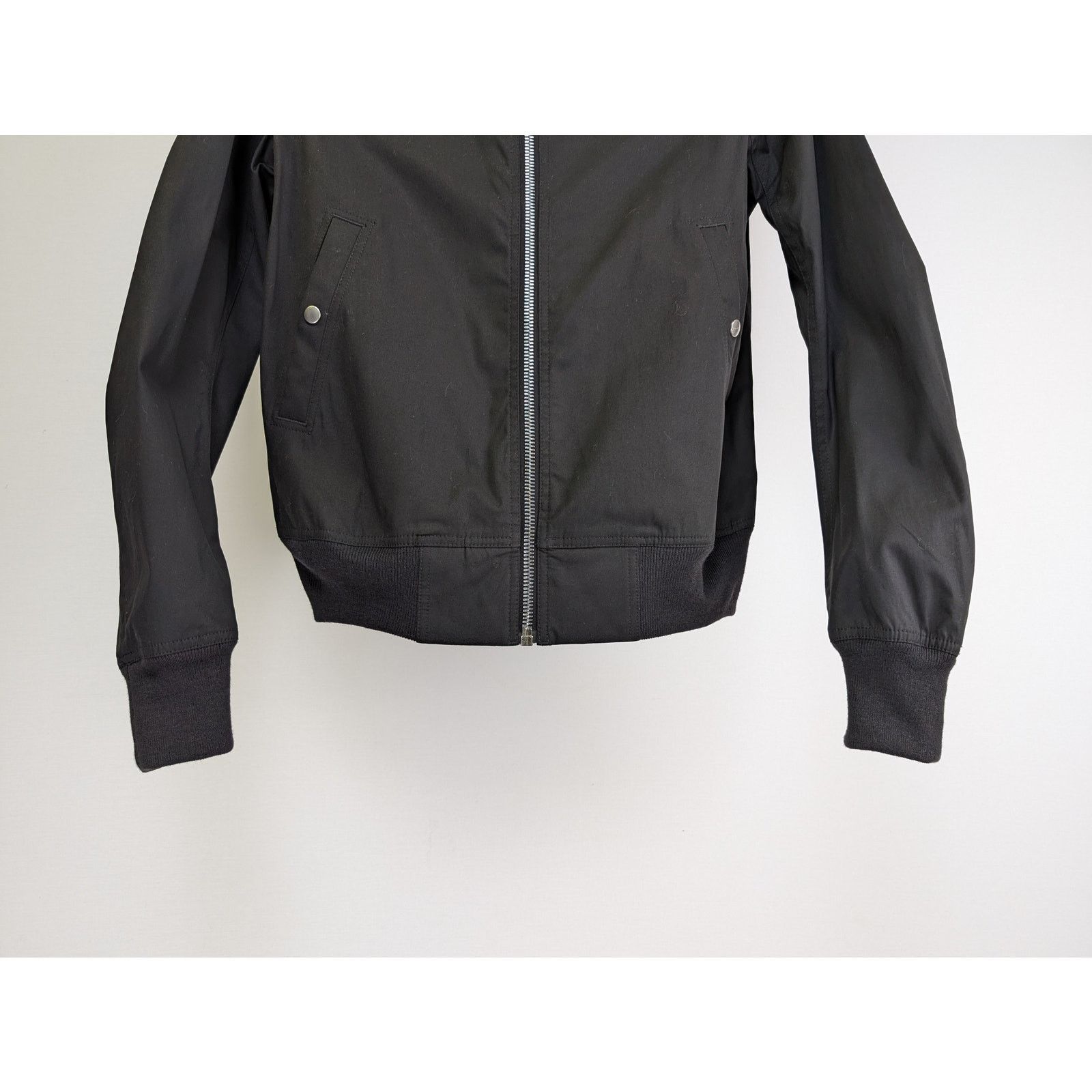 Rick Owens o1rshd1 Reversible Flight Jacket in Black/Black Plaid Size US M / EU 48-50 / 2 - 7 Thumbnail