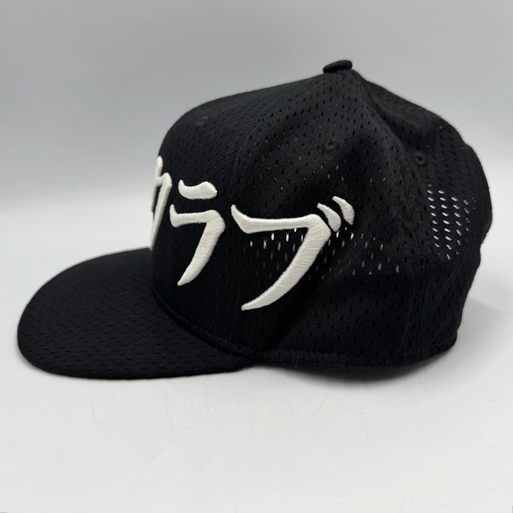 Nike Nike QT S Roshe PRO Snapback Hat 807822-010 Black Adjustable Japanese Cap Mens Hat Size ONE SIZE - 3 Thumbnail