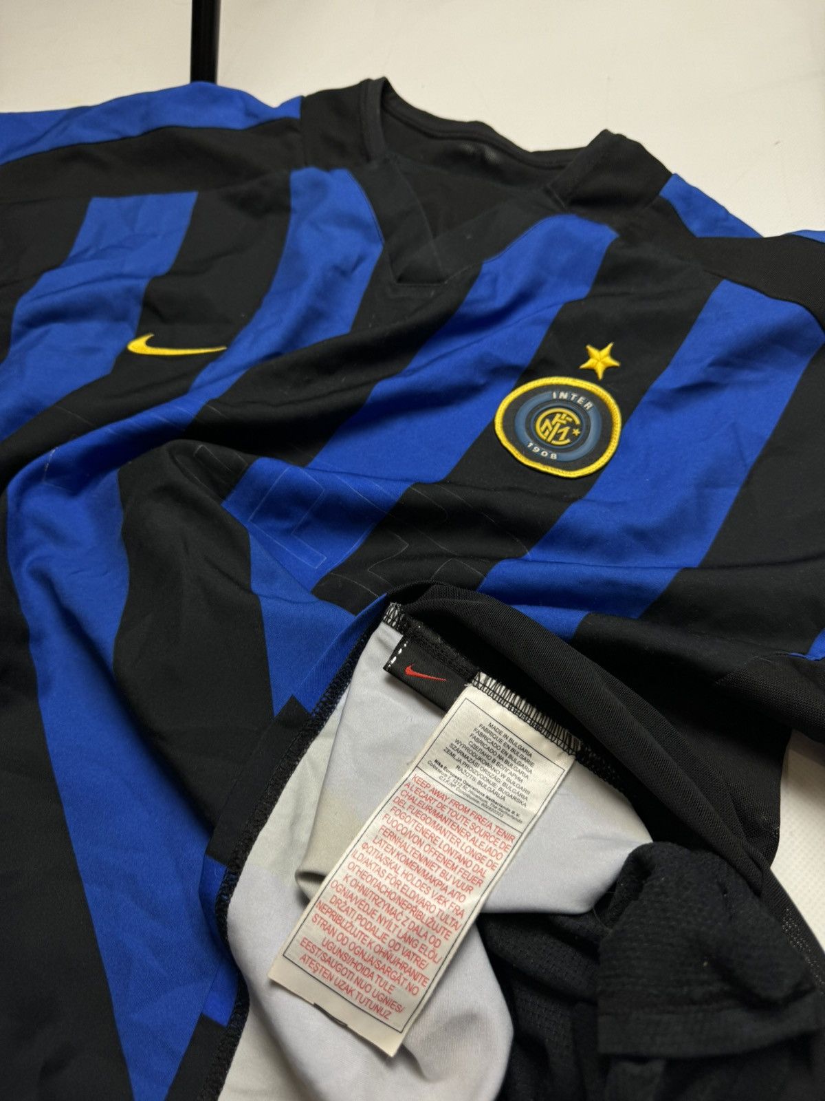 Nike × Vintage Nike Inter Milan 2002 Jersey – Retro Soccer Kit y2k Size US L / EU 52-54 / 3 - 9 Thumbnail