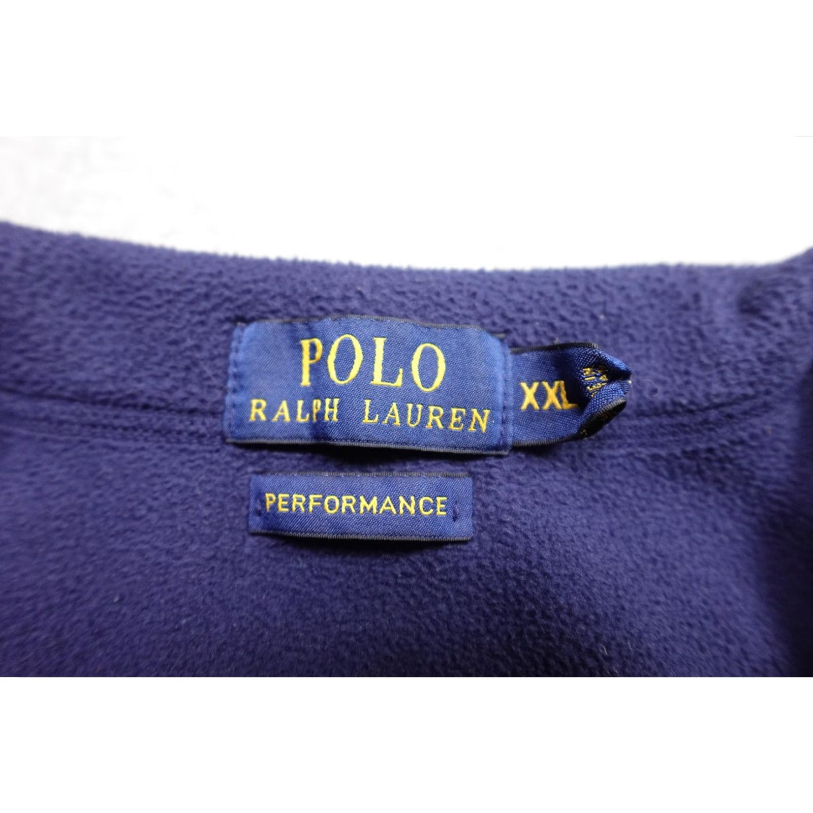 Polo Ralph Lauren Polo Ralph Lauren Quarter Zip Pullover Mens 2XL Blue Fleece Performance Top Size US XXL / EU 58 / 5 - 2 Thumbnail