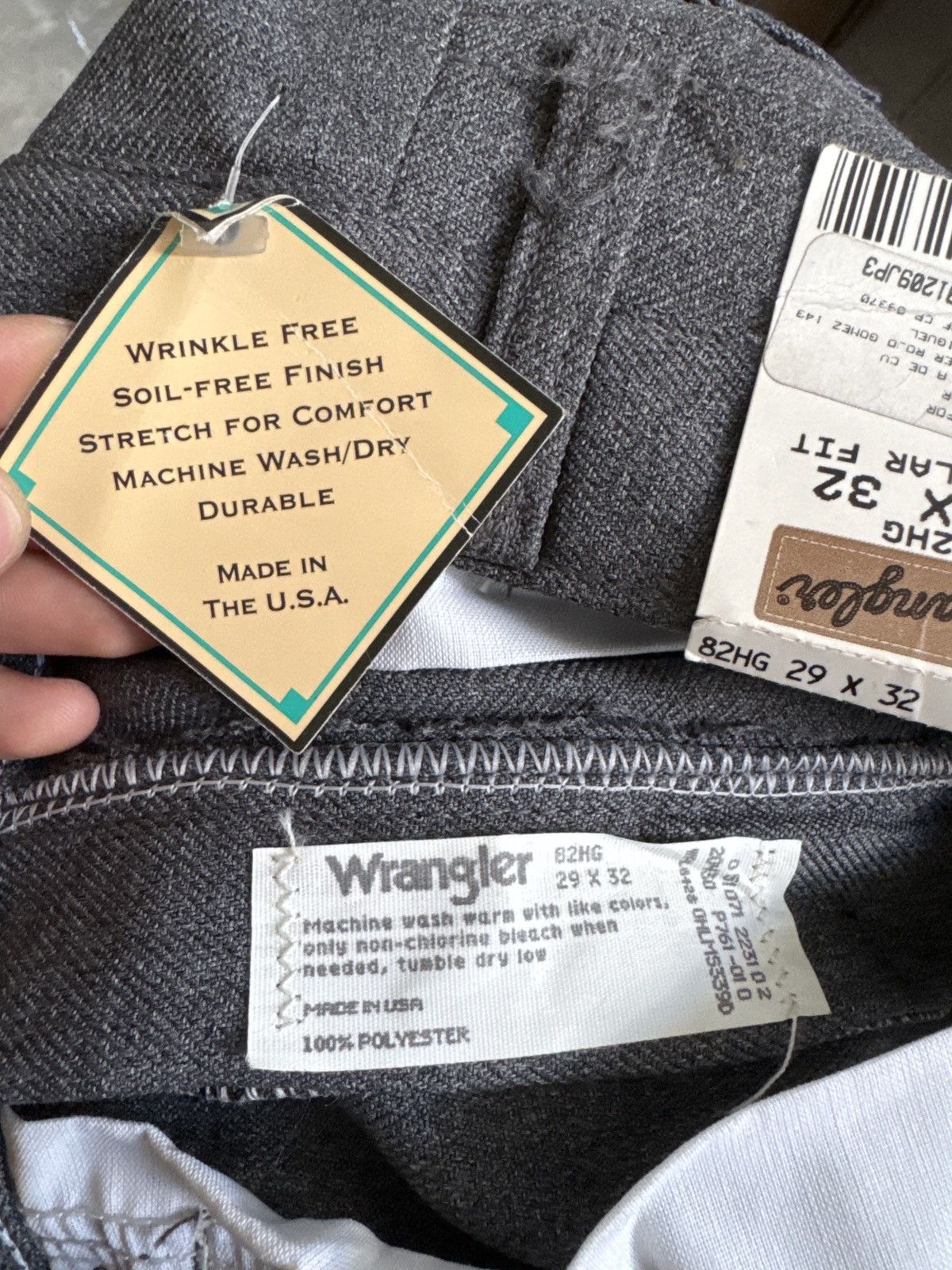 Wrangler Wrangler 82HG Wrancher Dress Jeans Gray 29x32 NWT USA Size US 29 - 4 Thumbnail