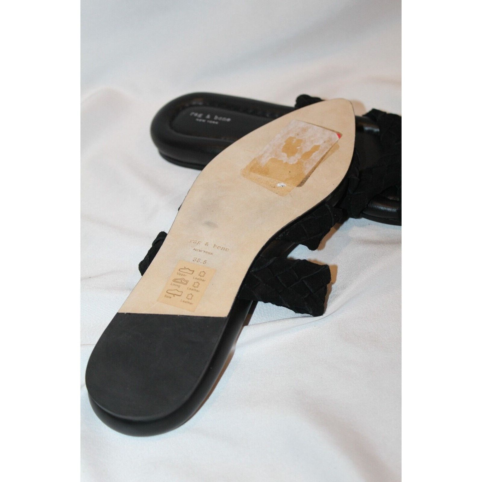 Rag & Bone New! Rag & Bone Lewis Braided Suede Sandal EU 38.5 Size US 8.5 / IT 38.5 - 5 Thumbnail