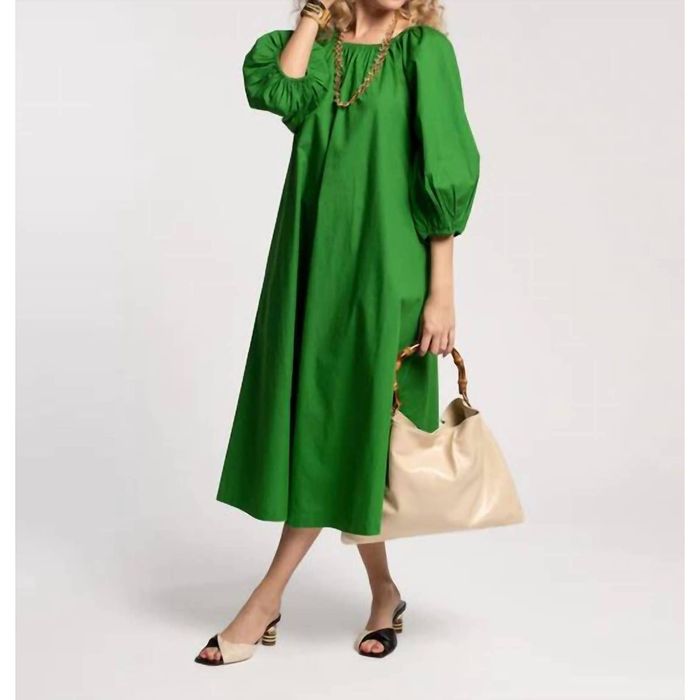 Frances Valentine Bliss Midi Dress In Green | Grailed