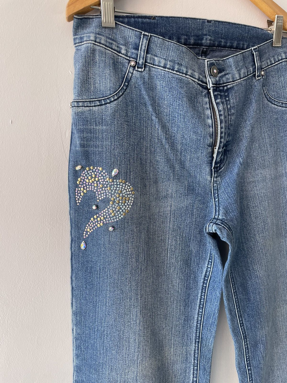 Vintage Red Apple jean Size 27" / US 4 / IT 40 - 13 Thumbnail