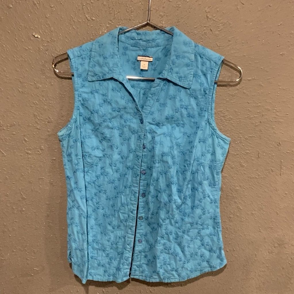 Croft & Barrow Women’s Sleeveless Croft & Barrow Blouse Size M / US 6-8 / IT 42-44 - 1 Thumbnail