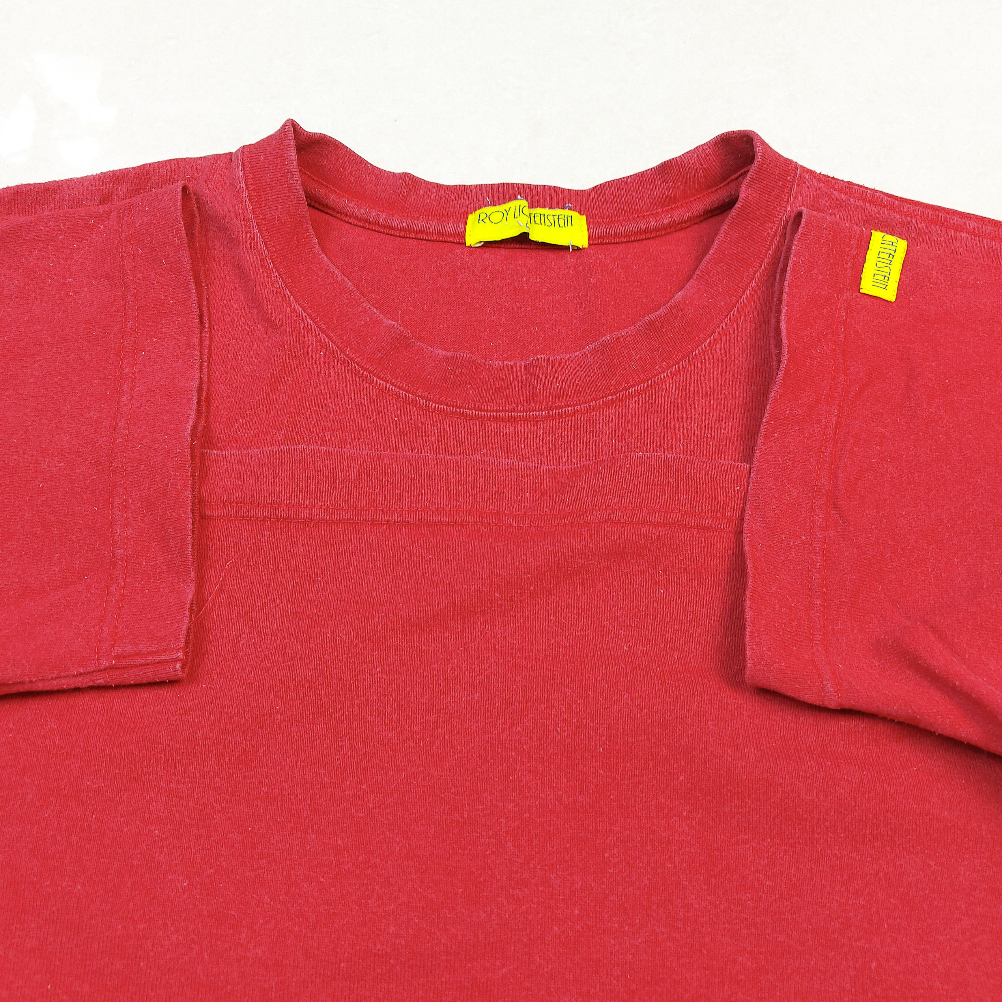 Uniqlo Vintage Y2K Roy Lichtenstein Airplane Pop Art TEE Size US L / EU 52-54 / 3 - 9 Thumbnail