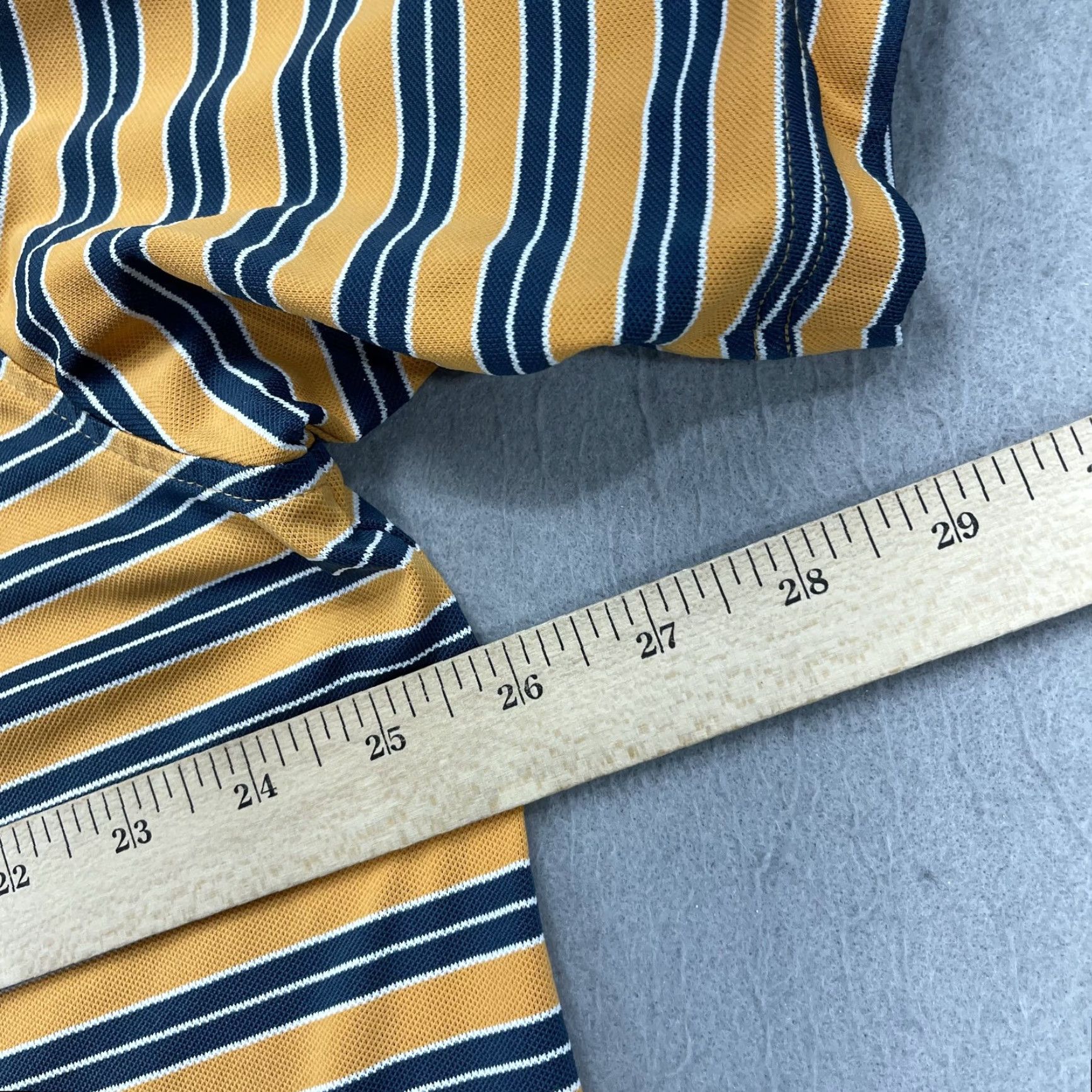Peter Millar Peter Millar Summer Comfort Polo Shirt Mens XL Orange Striped Performance Golf Sports Classic Preppy Casual Sleeveless? Size US XL / EU 56 / 4 - 7 Thumbnail