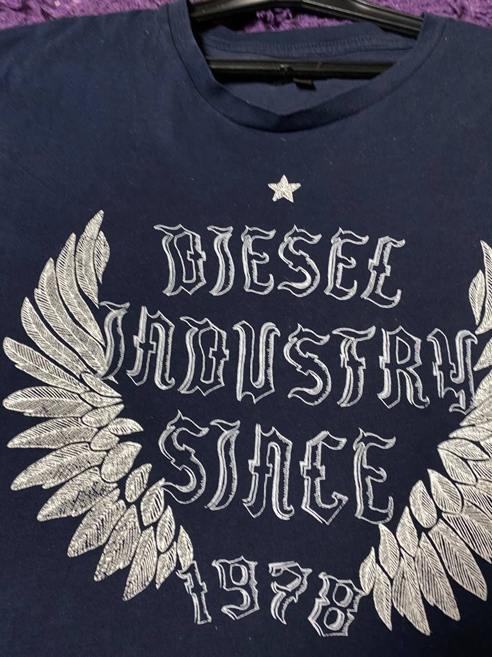 Diesel Vintage Diesel Big Y2K Logo Short Sleeve T-Shirt Size M Size US M / EU 48-50 / 2 - 7 Thumbnail