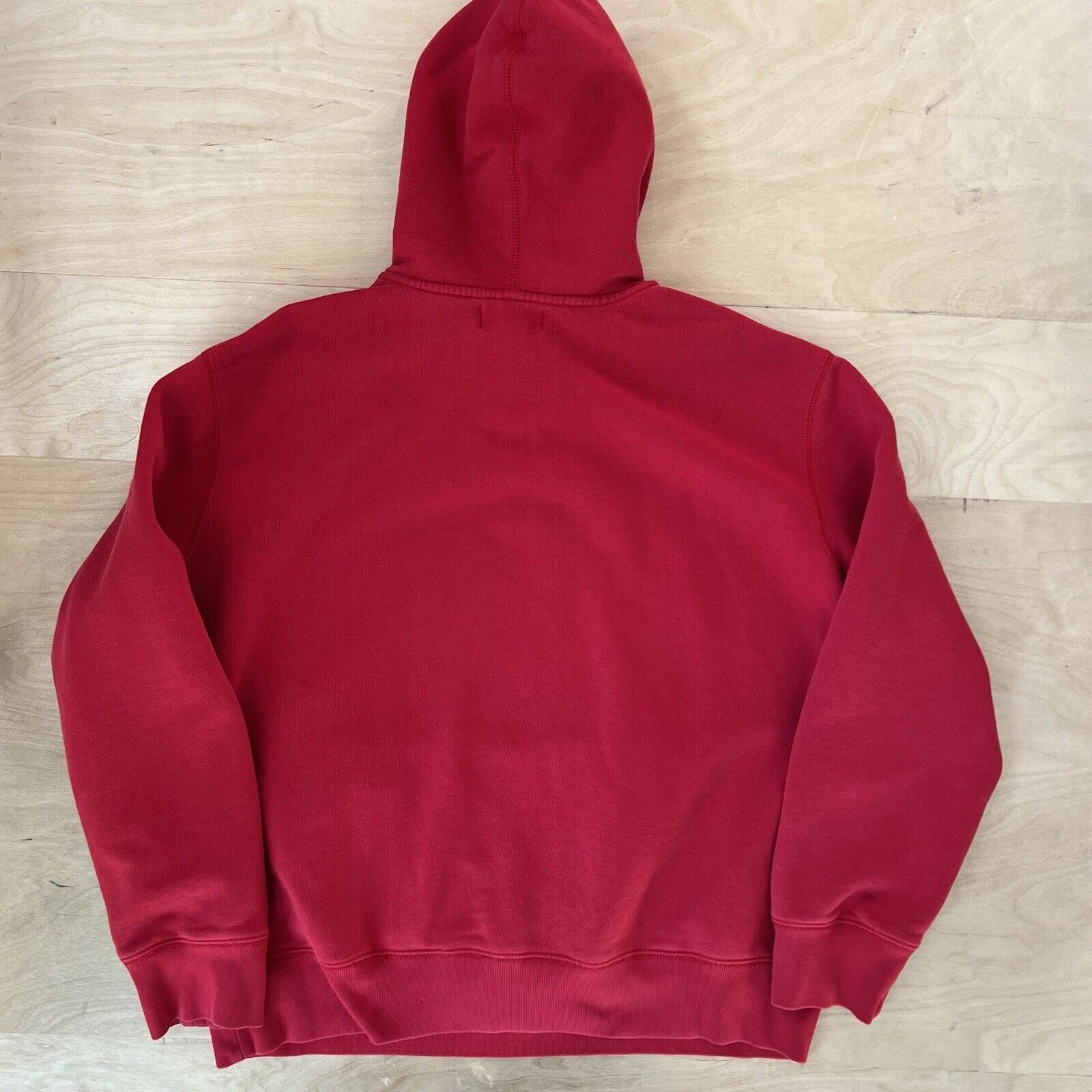 Polo Ralph Lauren × Vintage Vintage Polo Ralph Lauren Hoodie XL Red 90s New York Size US XL / EU 56 / 4 - 6 Thumbnail