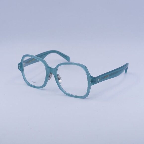 Celine 🕶️ New Celine CL50148F 093 Eyeglasses - Shiny Green Frame Size ONE SIZE - 3 Thumbnail