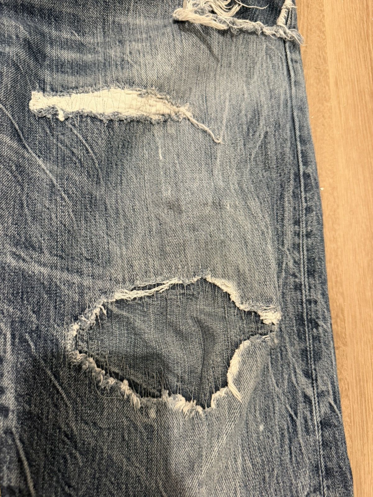 Levi's Vintage Levi’s distressed acid wash jeans Size US 36 / EU 52 - 3 Thumbnail